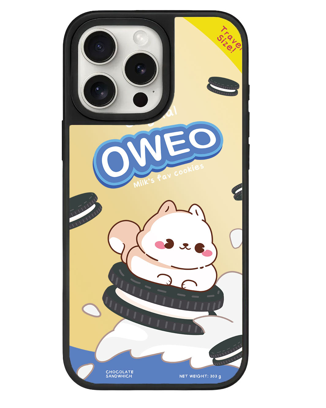 iPhone Mirror Grip Case - Oweo Dog