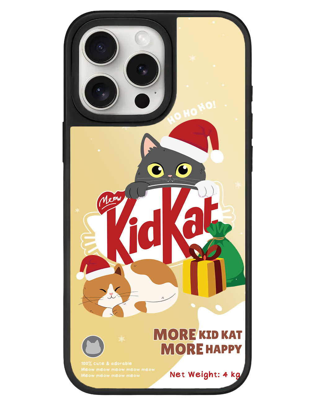 iPhone Mirror Grip Case - Kidkat Christmas