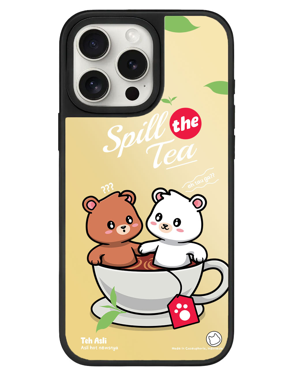 iPhone Mirror Grip Case - Spill the Tea