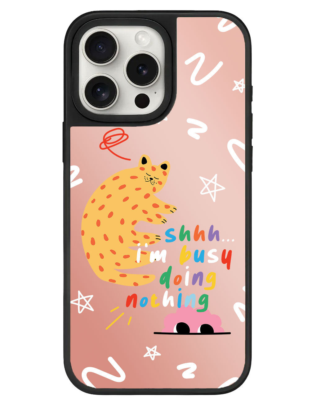 iPhone Mirror Grip -  Busy Doing Nothing