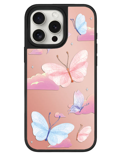 iPhone Mirror Grip -  Butterfly & Clouds