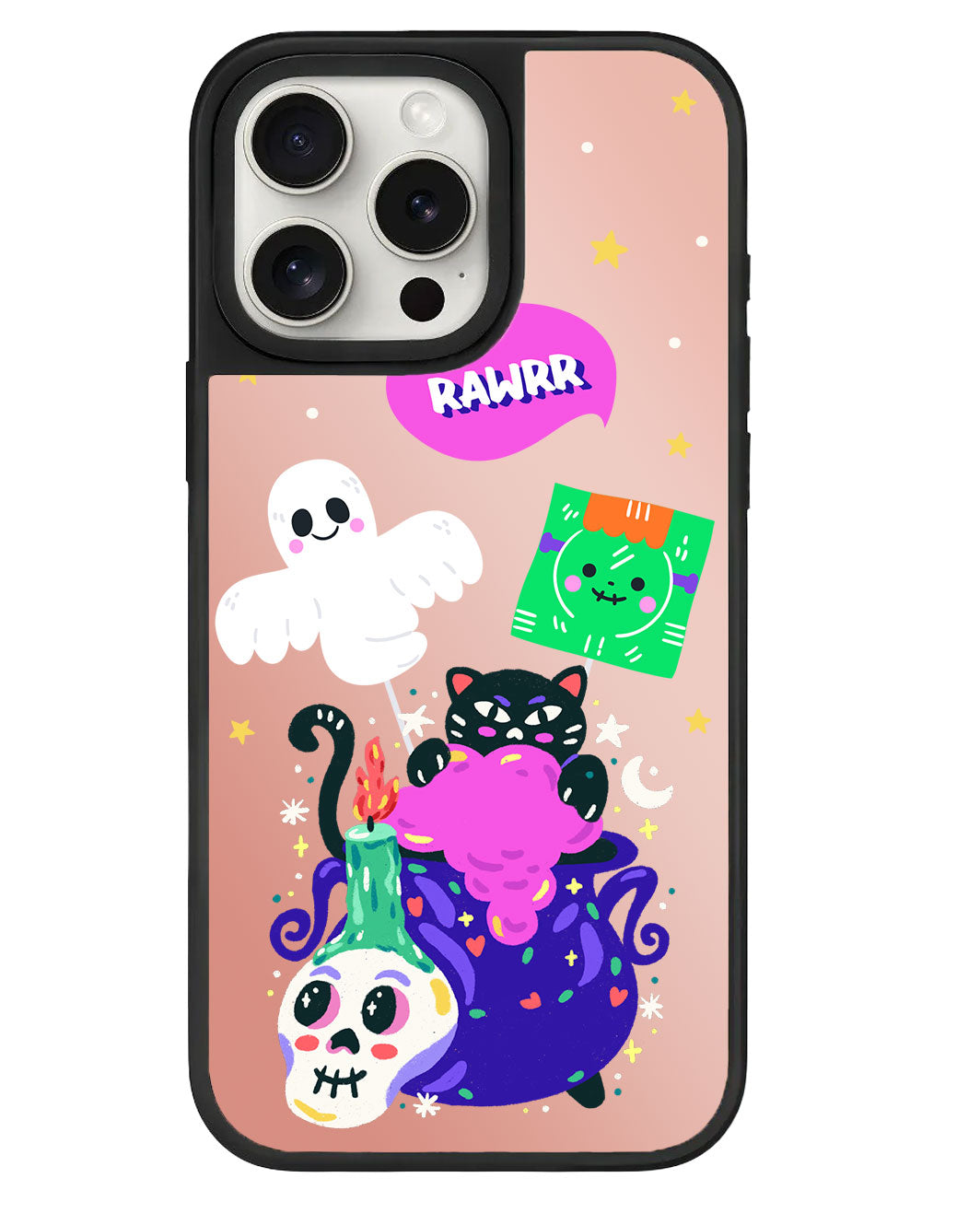 iPhone Mirror Grip - Cat Monster