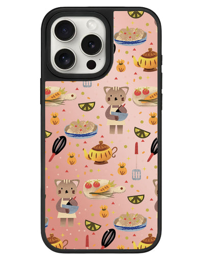 iPhone Mirror Grip - Cooking Cat