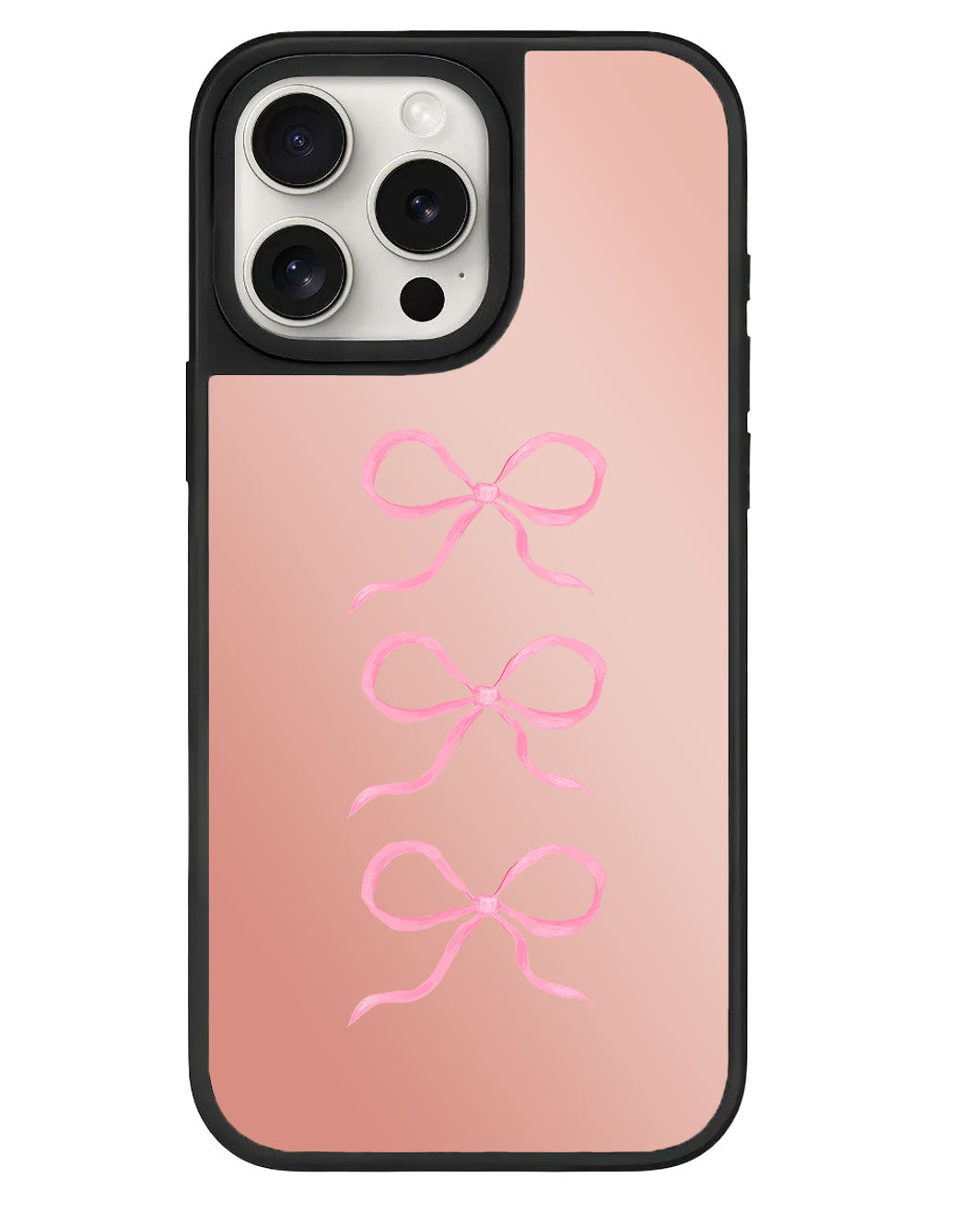 iPhone Mirror Grip -  Coquette Triple Bow