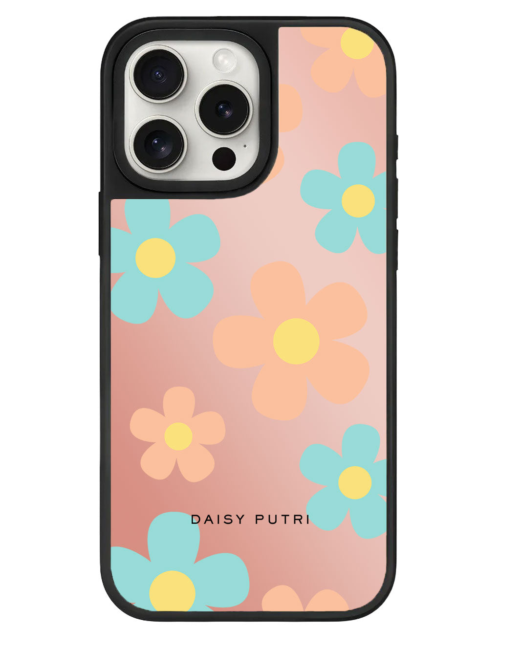 iPhone Mirror Grip Case - Daisy Daze