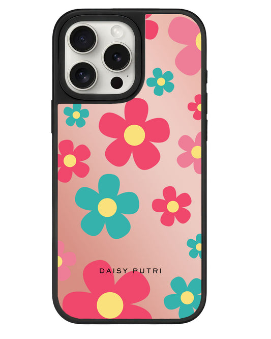 iPhone Mirror Grip Case - Daisy Delight 2.0