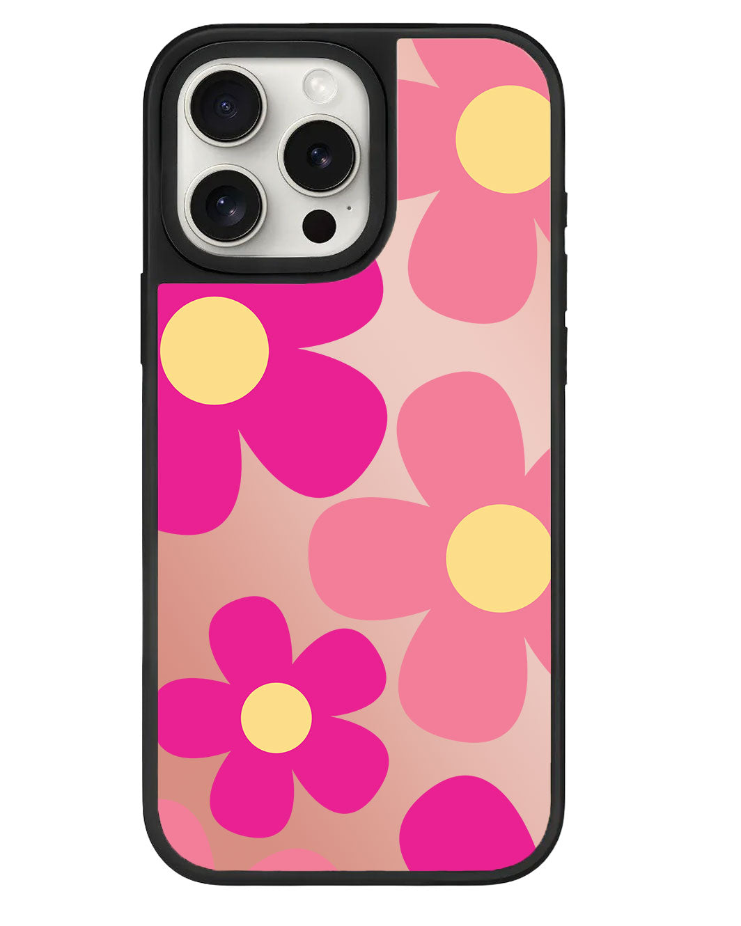 iPhone Mirror Grip Case -  Daisy Delight