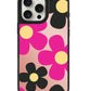 iPhone Mirror Grip Case - Daisy Hot Pink