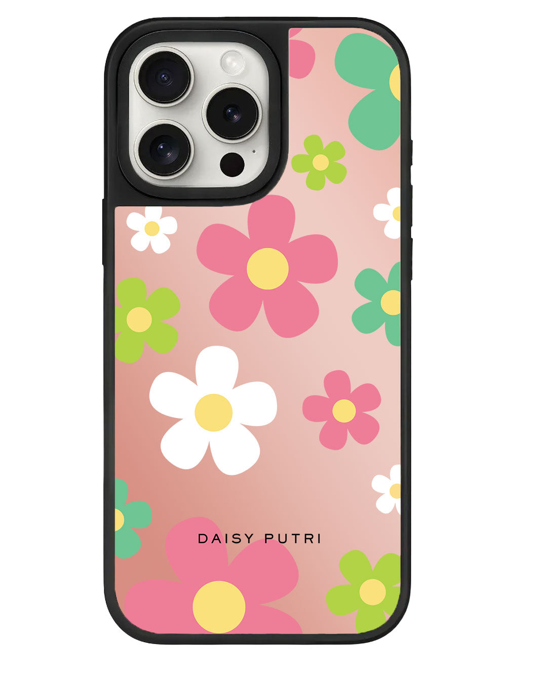 iPhone Mirror Grip Case - Daisy Wild