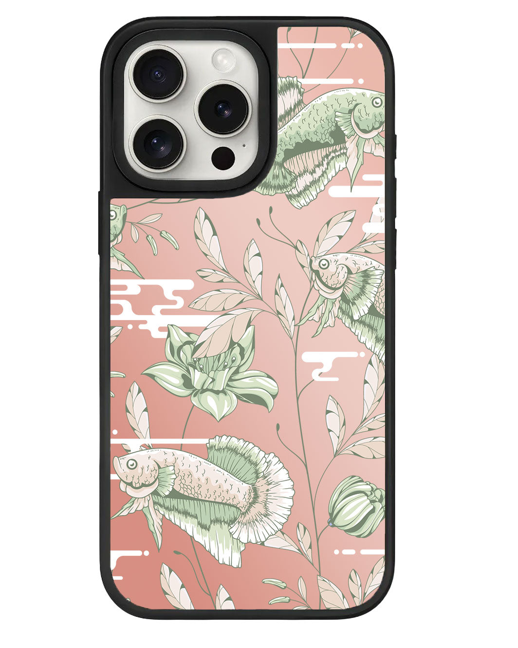 iPhone Mirror Grip - Fish & Floral 6.0