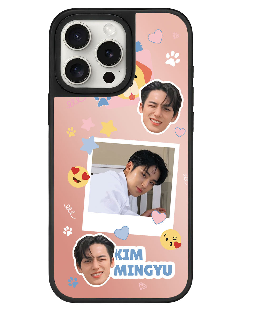 iPhone Mirror Grip - Face Grid Seventeen