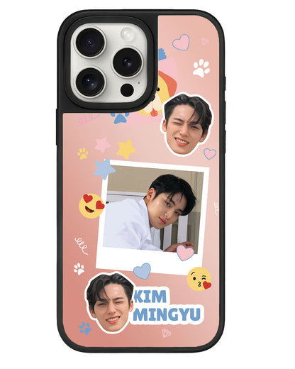 iPhone Mirror Grip - Face Grid Seventeen