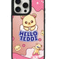 iPhone Mirror Grip Case - Hello Teddy 2.0