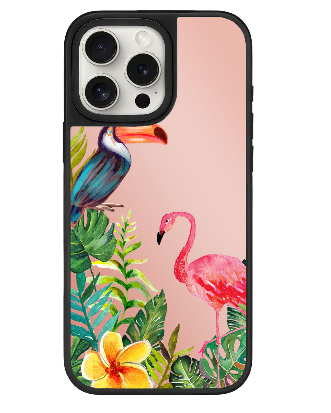 iPhone Mirror Grip Case - Tropical