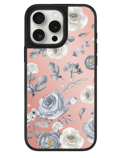 iPhone Mirror Grip - Blue Flower