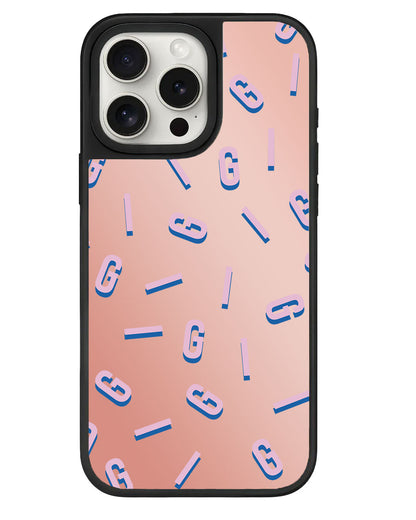 iPhone Mirror Grip - CUSTOM MONOGRAM  1.0 Cotton Candy