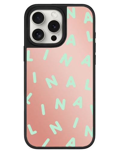 iPhone Mirror Grip - CUSTOM MONOGRAM  2.0 Tosca