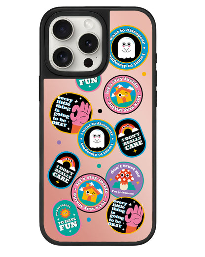 iPhone Mirror Grip - Monster Sticker Pack
