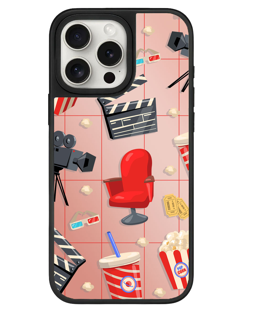 iPhone Mirror Grip Case - Movienight