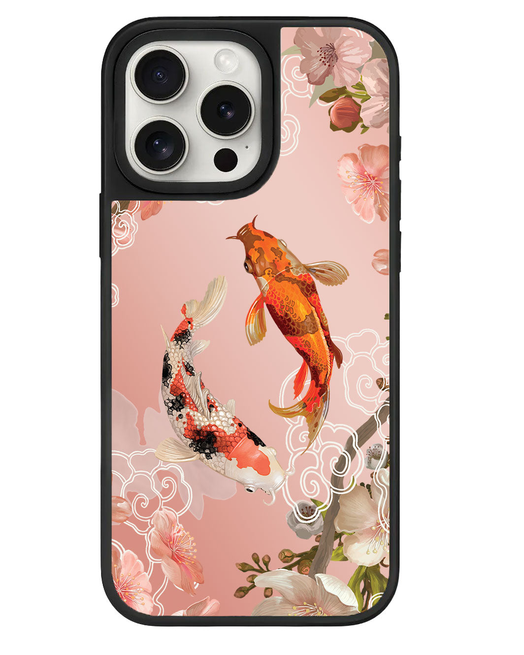 iPhone Mirror Grip - Oil Painting Koi