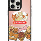 iPhone Mirror Grip Case - Pawguan Cat