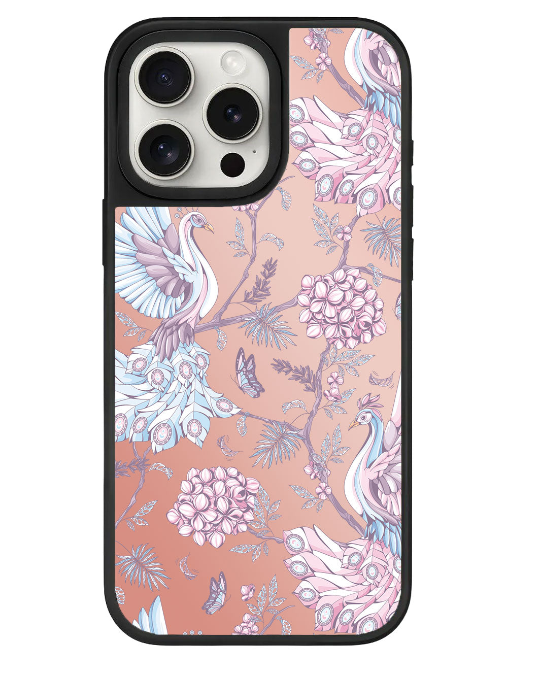 iPhone Mirror Grip Case - Peacock 2.0