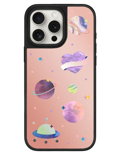 iPhone Mirror Grip - Pink Planet