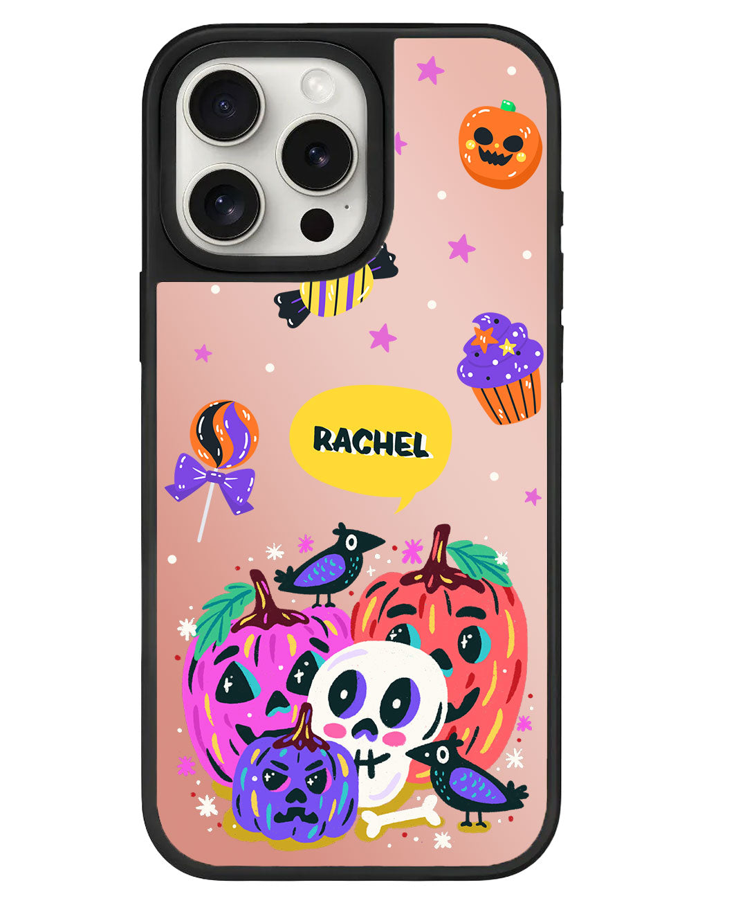 iPhone Mirror Grip - Pumpkin Monster