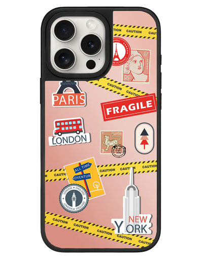 iPhone Mirror Grip - Travel Sticker