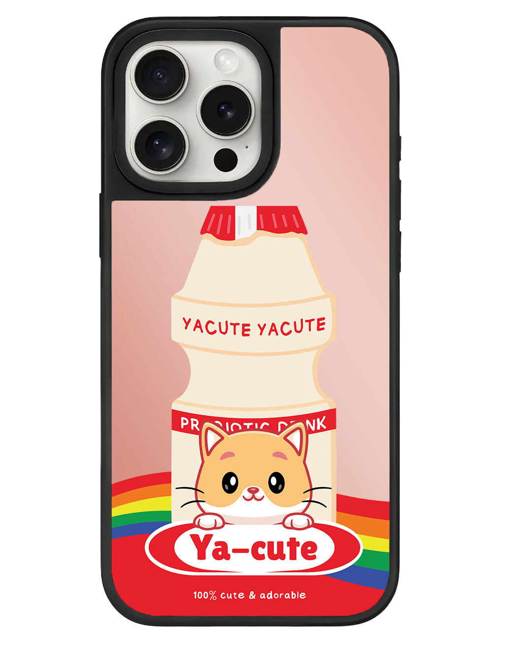 iPhone Mirror Grip Case - Yacute Cat