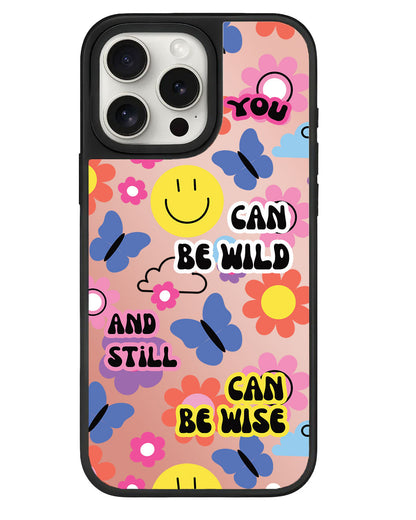 iPhone Mirror Grip - You Can Be Wild & Wise