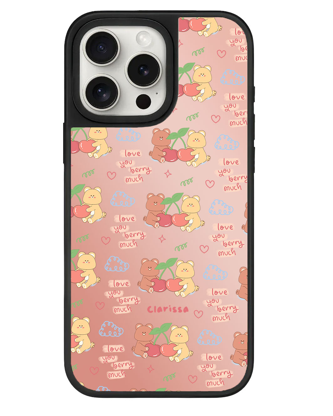 iPhone Mirror Grip - Cherry Bear