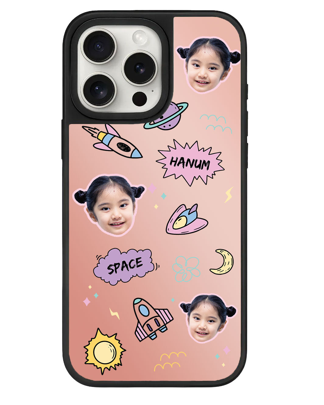 iPhone Mirror Grip - Face Grid Space