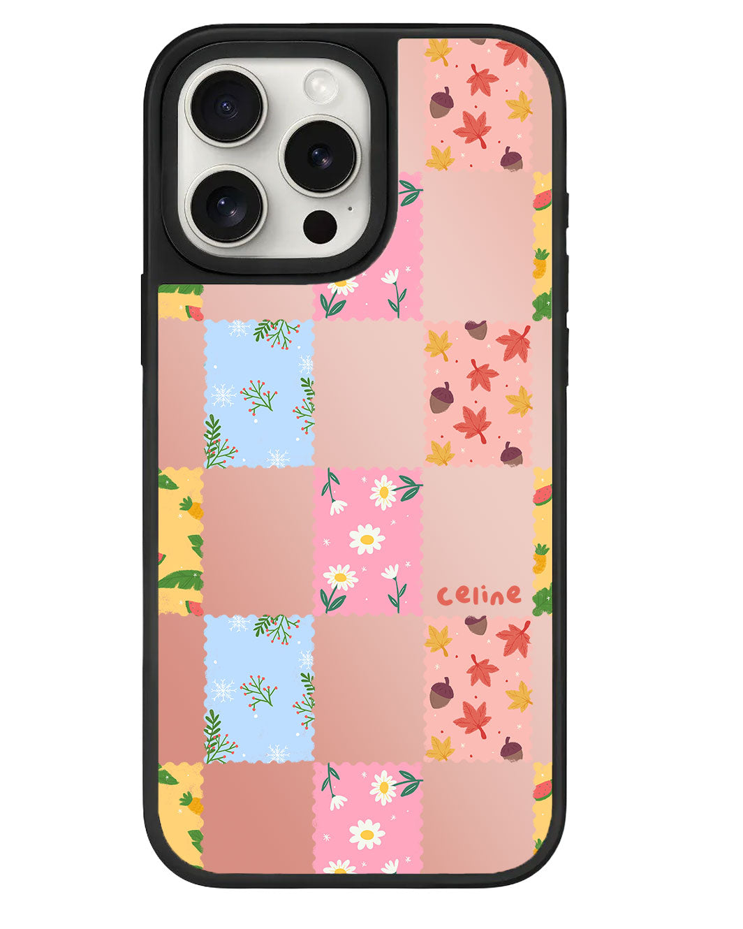 iPhone Mirror Grip - Four Seasons Stamps