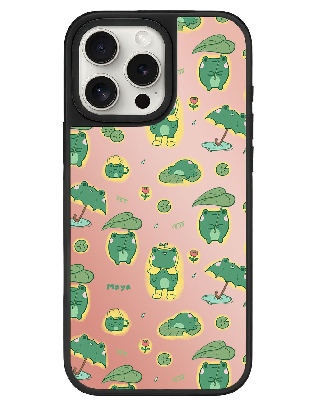 iPhone Mirror Grip - Happy Rain