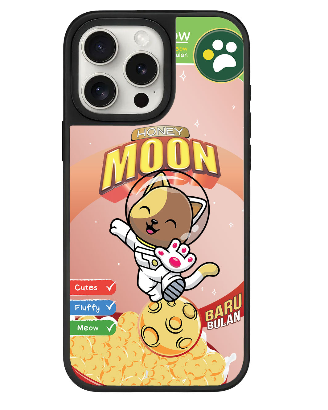 iPhone Mirror Grip Case - Honey Moon