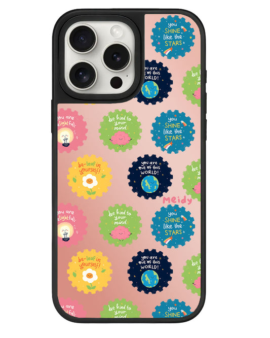 iPhone Mirror Grip - Self Reminder Stamps