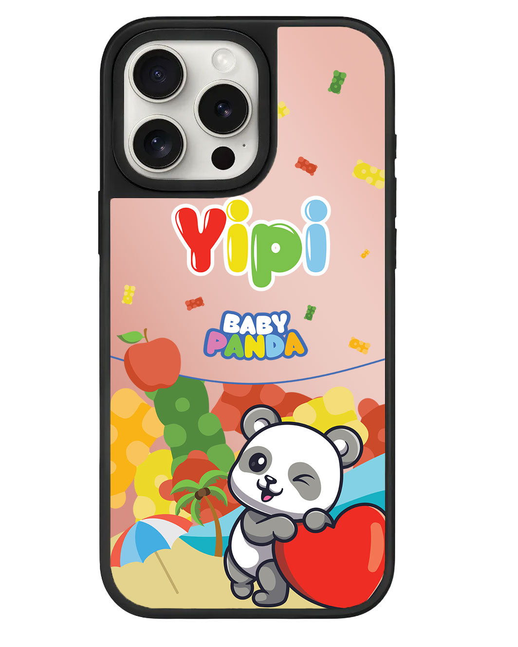 iPhone Mirror Grip Case - Yipi Baby Panda