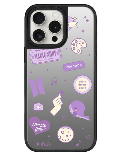 iPhone Mirror Grip - BTS Sticker Pack