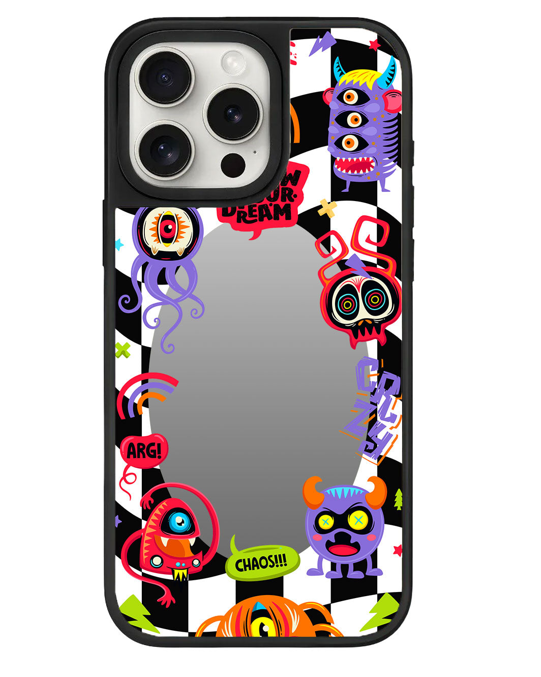 iPhone Mirror Grip Case - Baby Monster