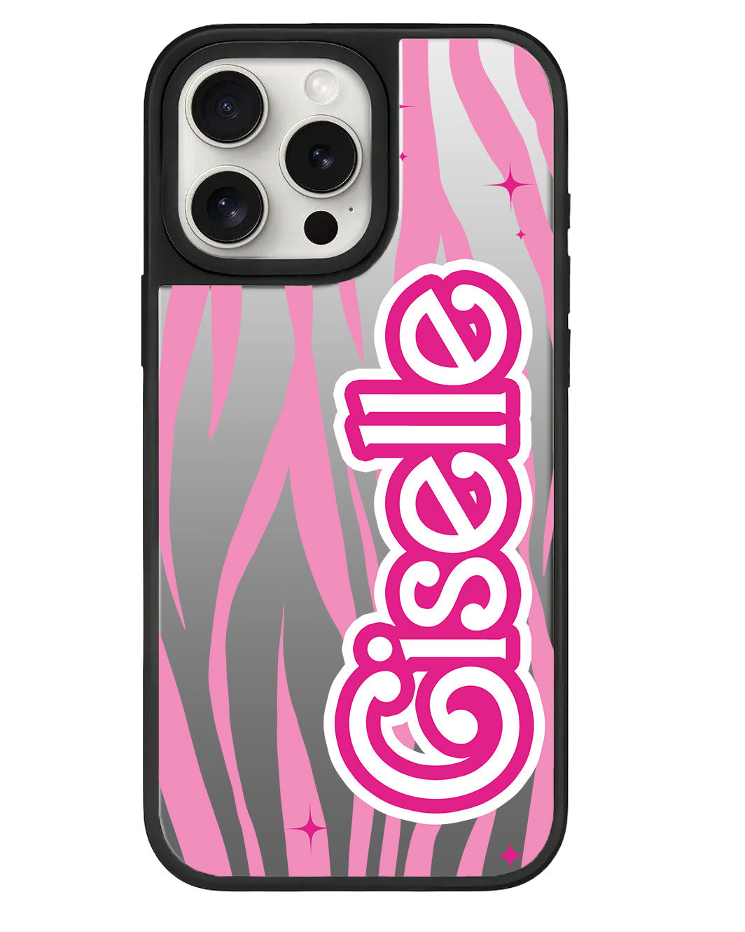 iPhone Mirror Grip - Barbie Zebra Pattern
