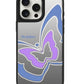 iPhone Mirror Grip Case -  Butterfly Mirror Violet