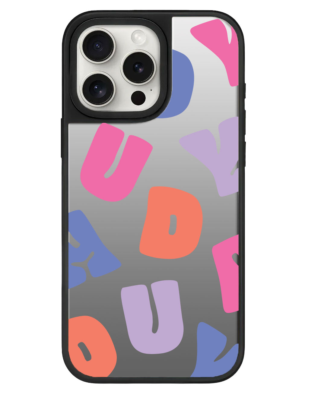 iPhone Mirror Grip -  Chubby Monogram