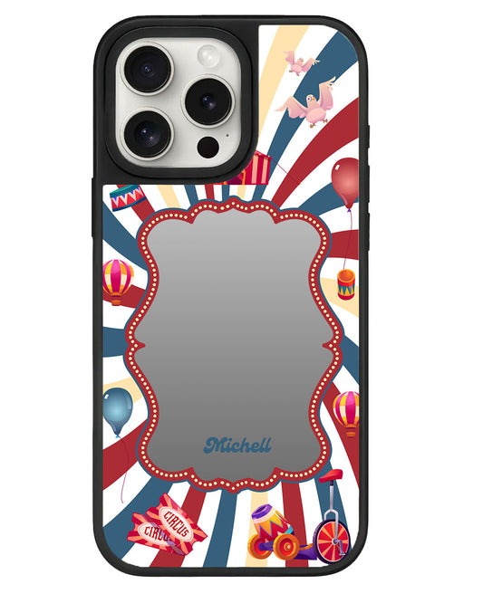 iPhone Mirror Grip Case - Circus