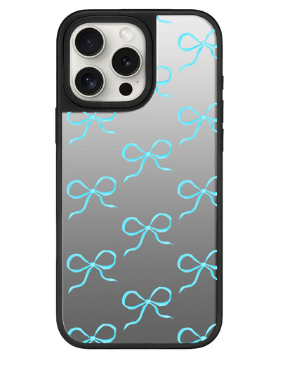 iPhone Mirror Grip -  Coquette Blue Bow