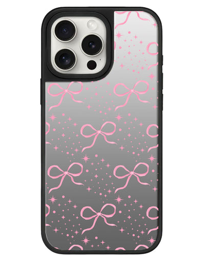 iPhone Mirror Grip -  Coquette Glittery Bow