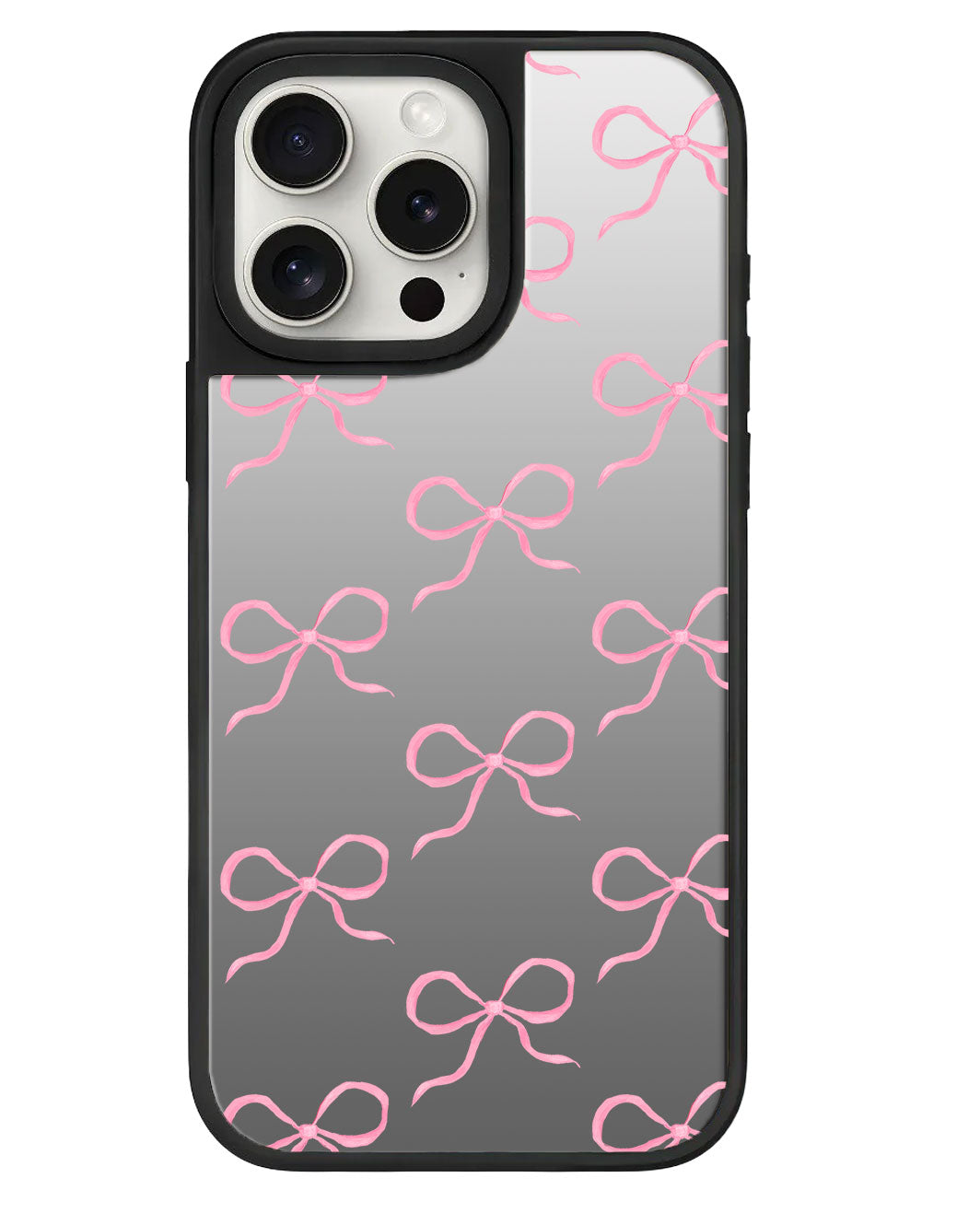 iPhone Mirror Grip -  Coquette Pink Bow