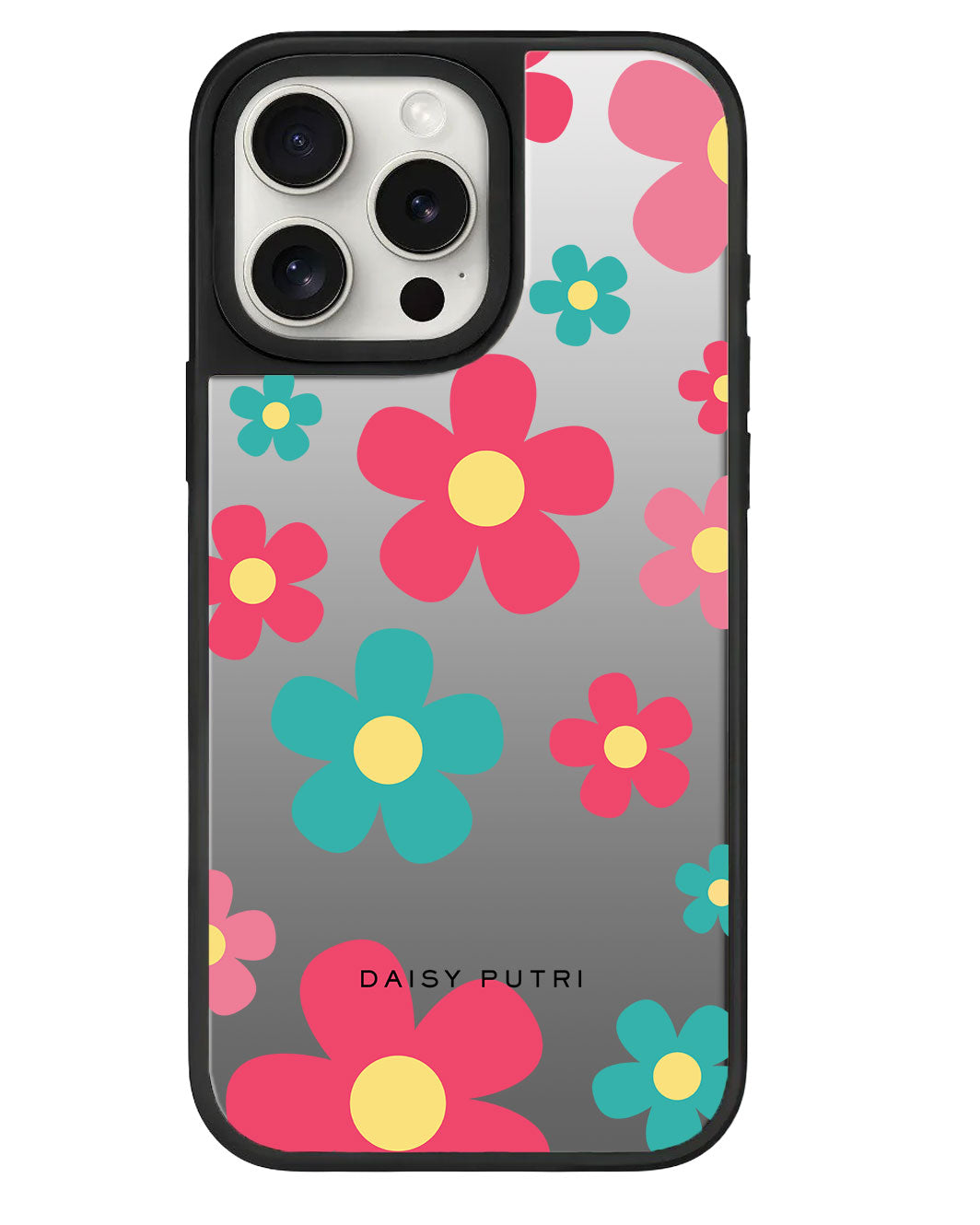 iPhone Mirror Grip Case - Daisy Delight 2.0