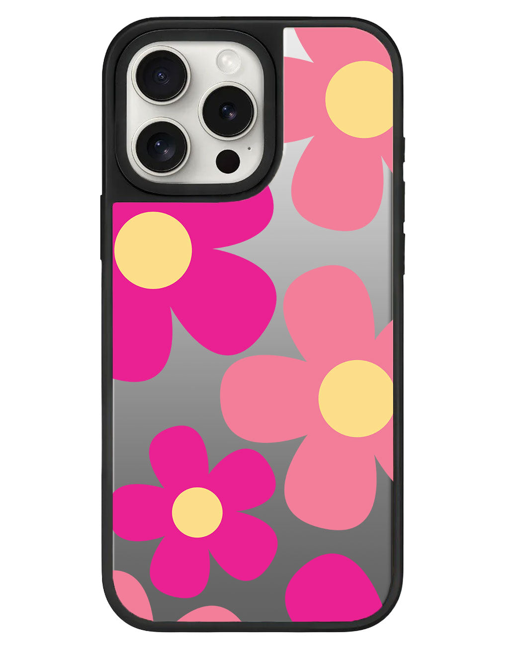 iPhone Mirror Grip Case -  Daisy Delight