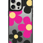 iPhone Mirror Grip Case - Daisy Hot Pink